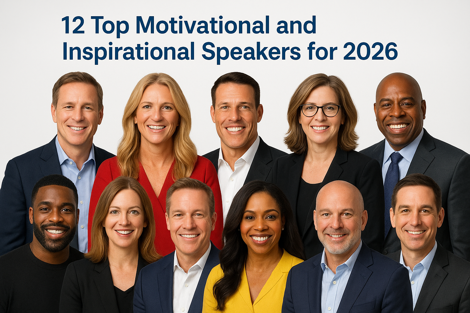 12 Top Motivational and Inspirational Speakers for 2026