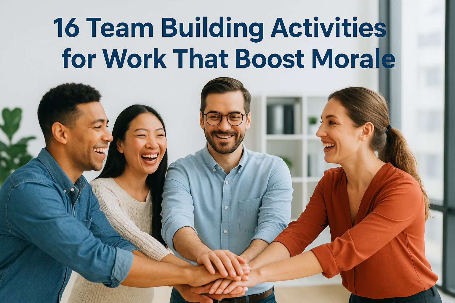 16 Team Building Activities for Work That Boost Morale