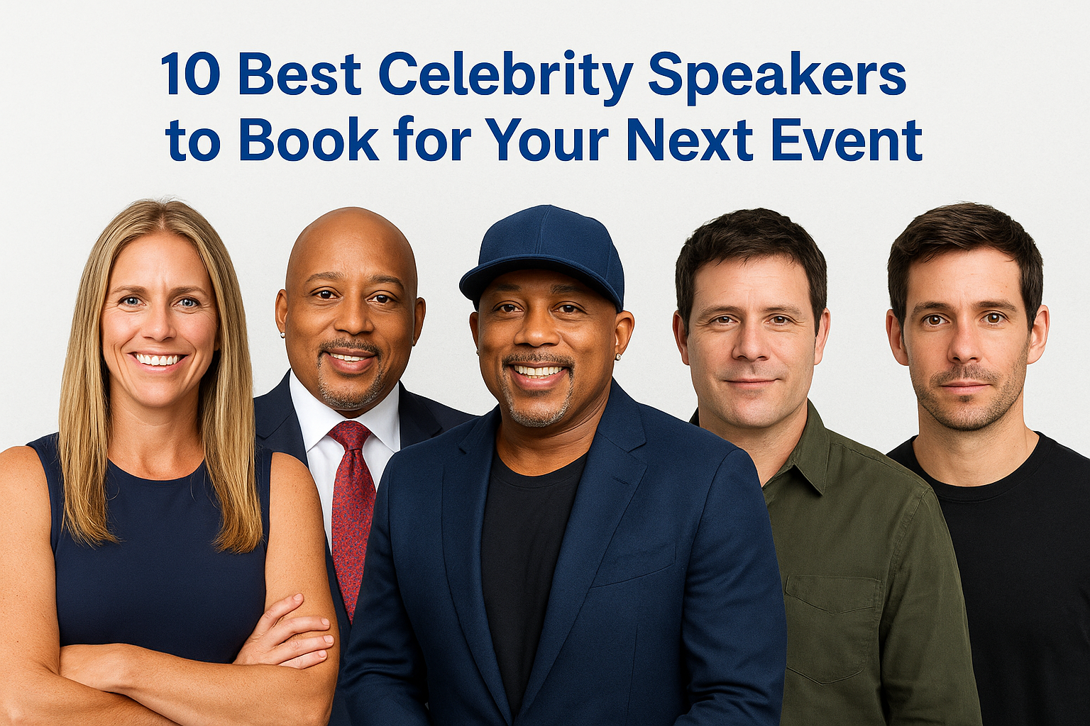 10 Best Celebrity Speakers to Book for Your Next Event