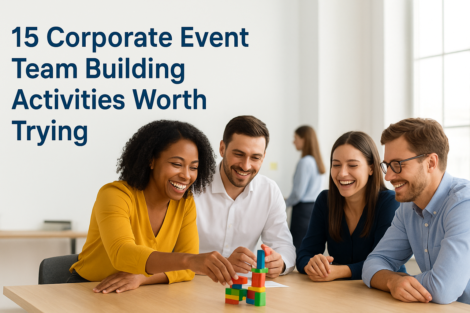15 Corporate Event Team Building Activities Worth Trying