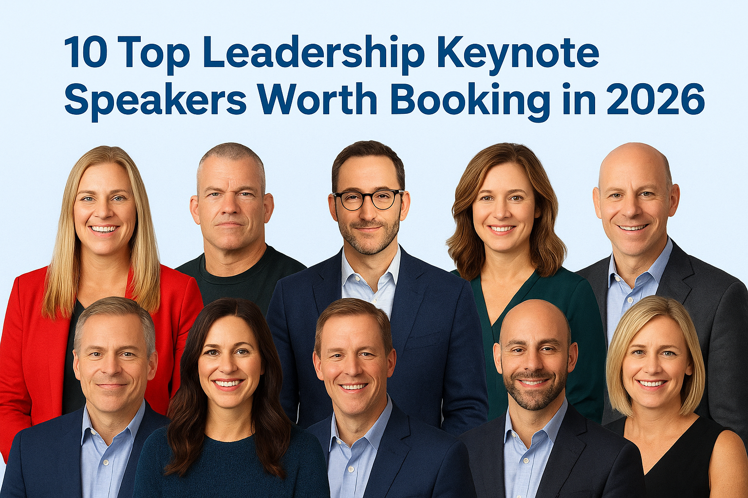 10 Top Leadership Keynote Speakers Worth Booking in 2026