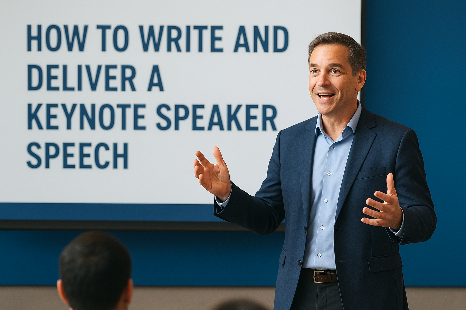 How to Write and Deliver a Keynote Speaker Speech