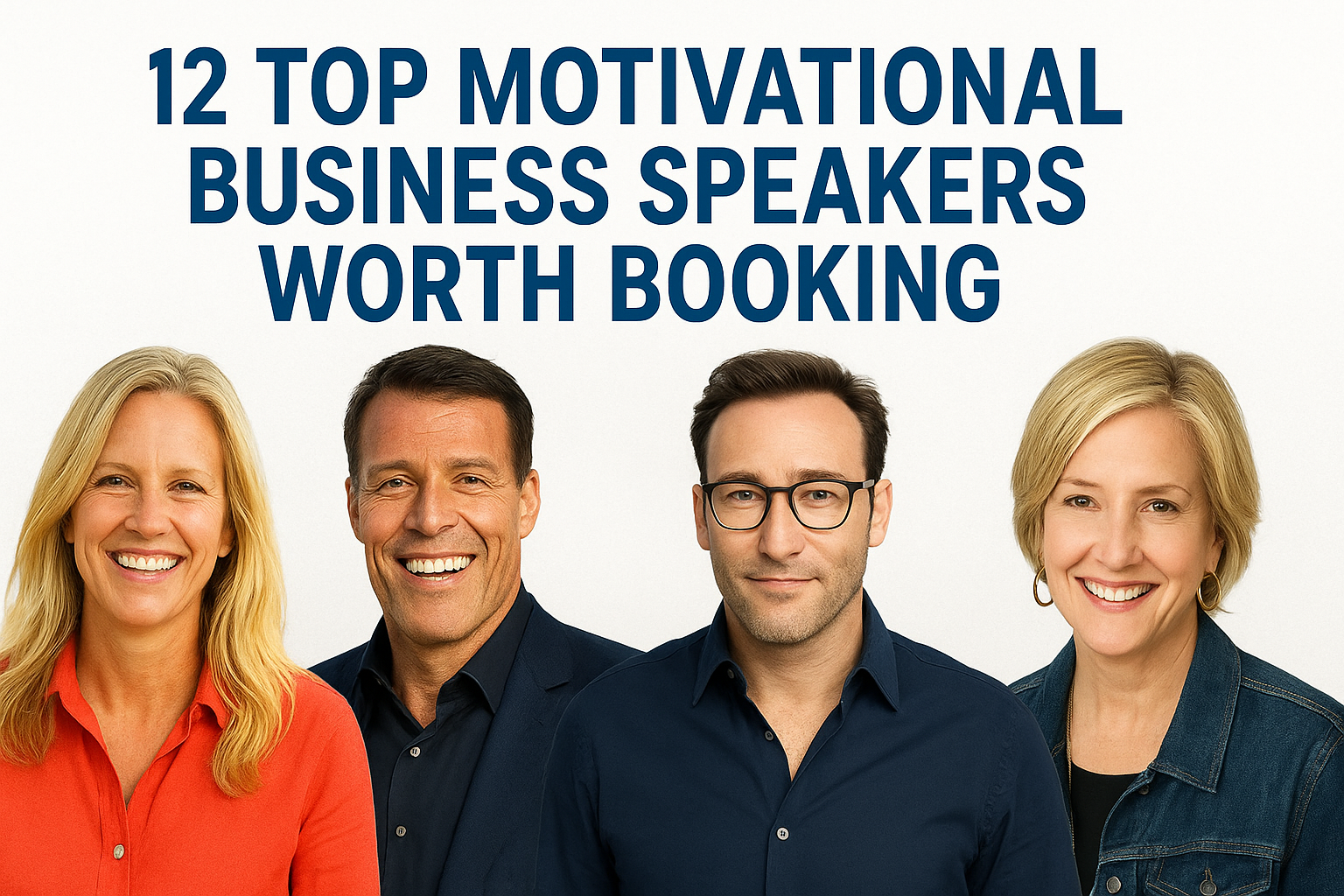 12 Top Motivational Business Speakers Worth Booking