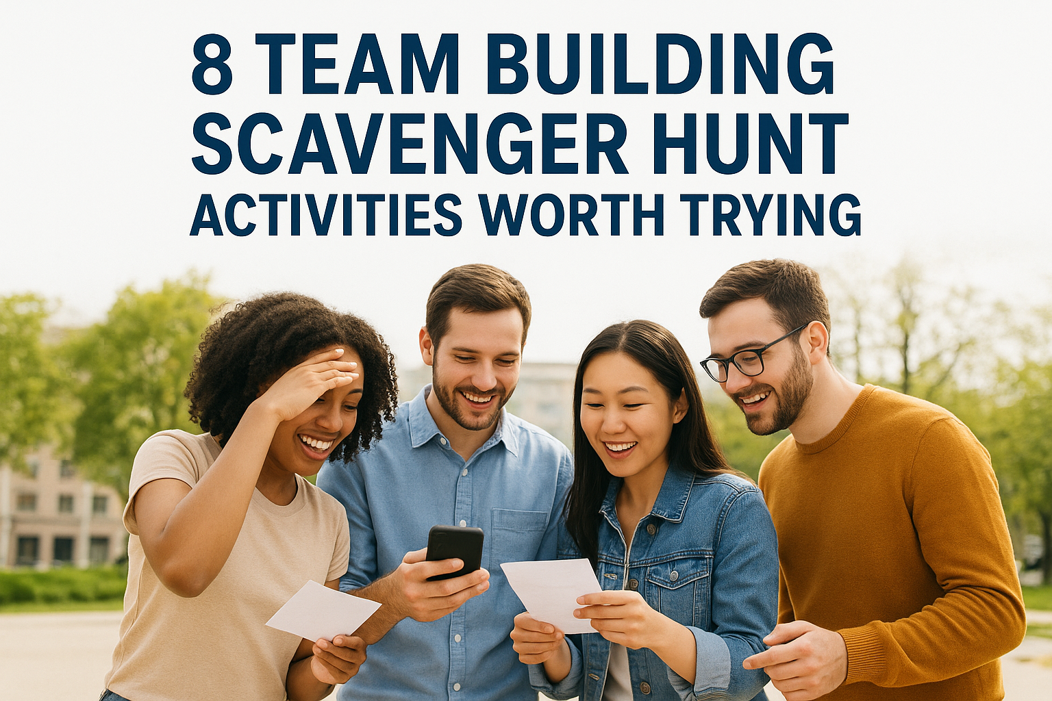 8 Team Building Scavenger Hunt Activities Worth Trying