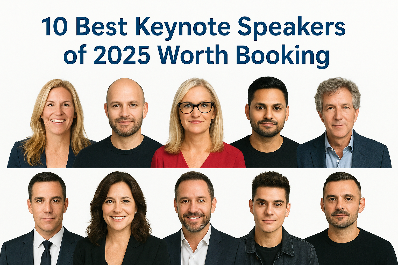 10 Best Keynote Speakers of 2025 Worth Booking