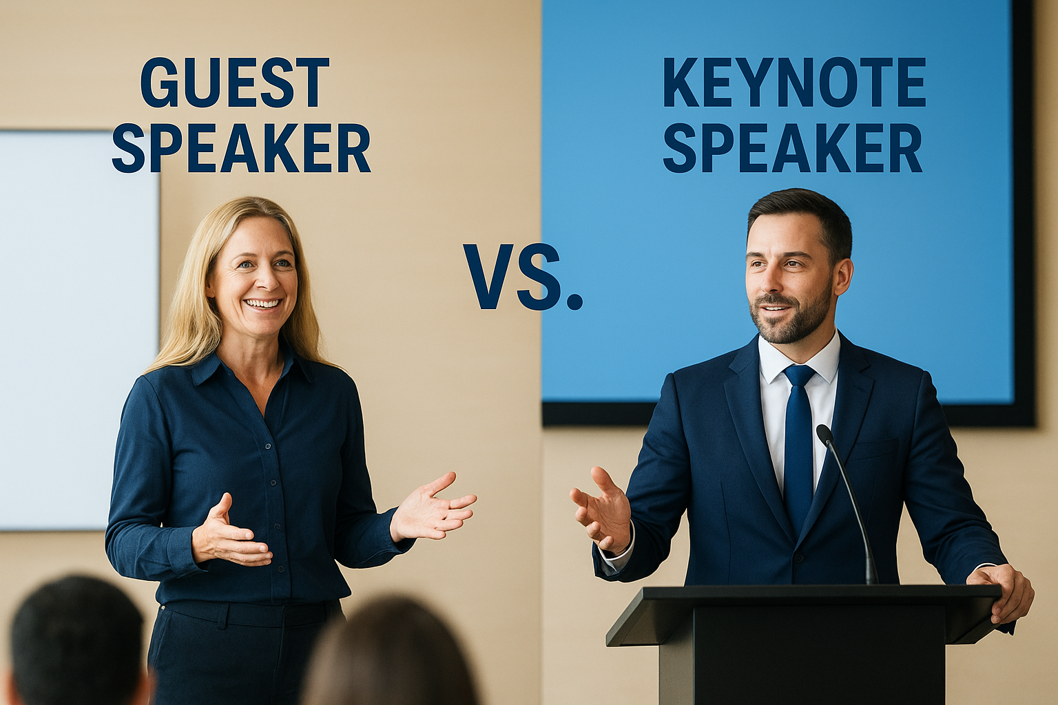 Guest Speaker vs. Keynote Speaker: What's the Difference?