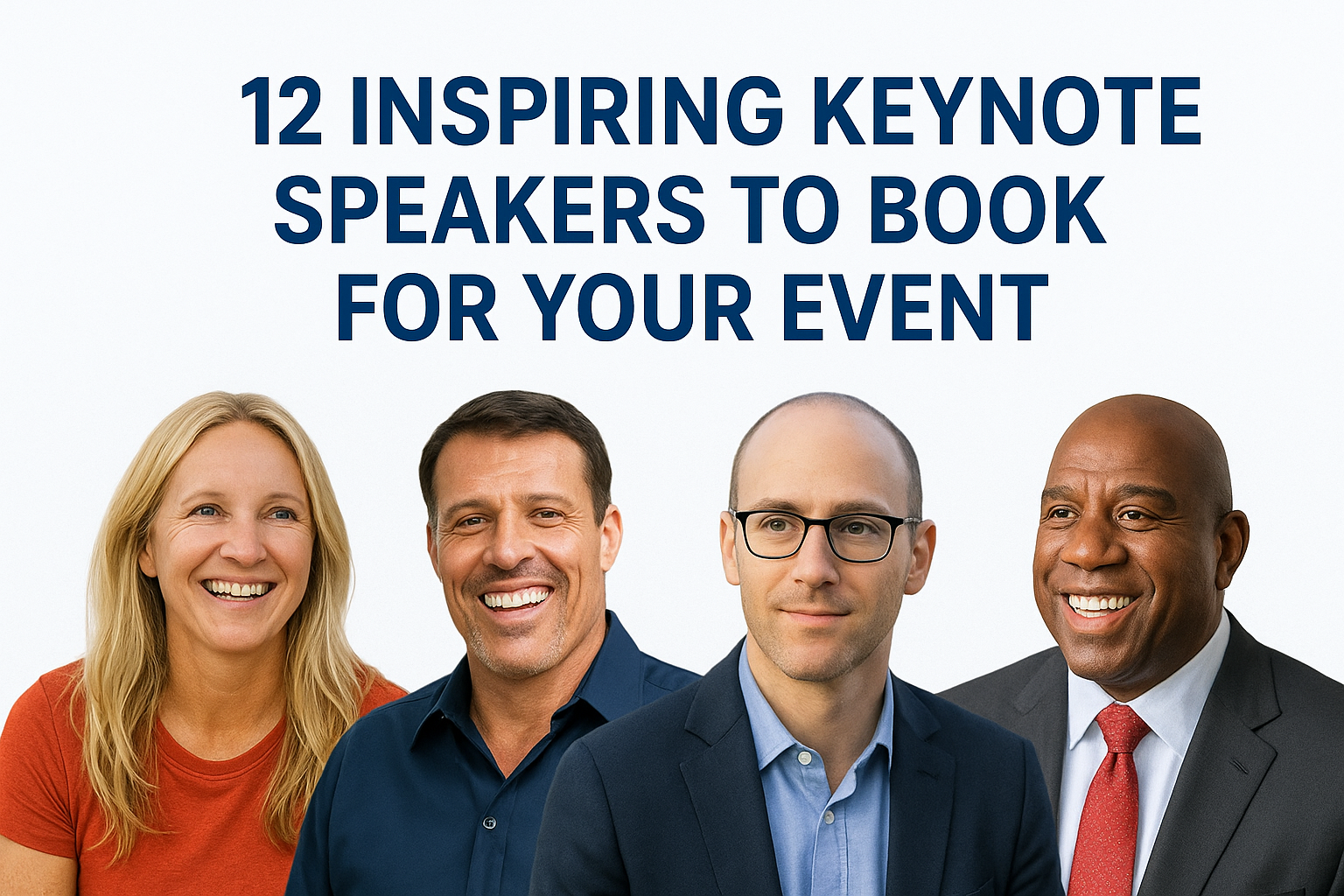 12 Inspiring Keynote Speakers to Book for Your Event