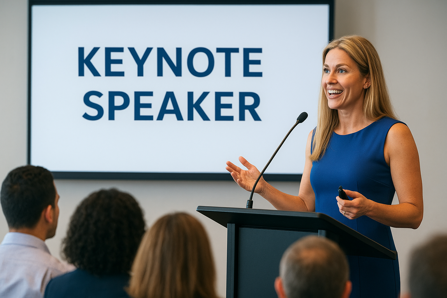 Keynote Speaker at Conference: Role, Impact, and How to Book One