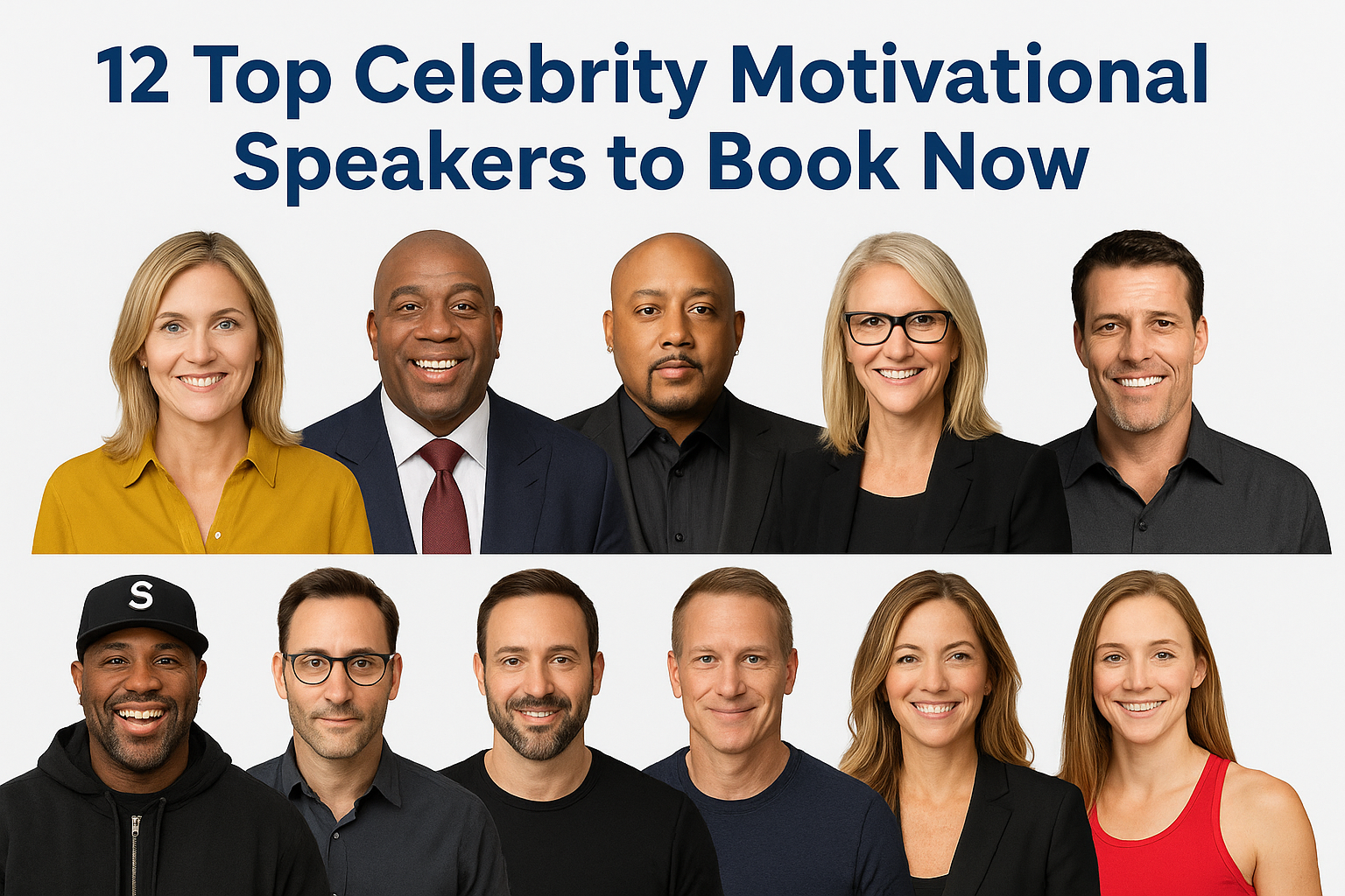 12 Top Celebrity Motivational Speakers to Book Now