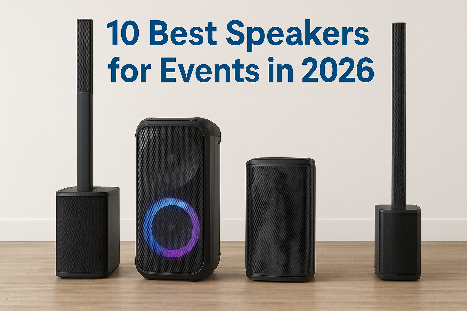 10 Best Speakers for Events in 2026