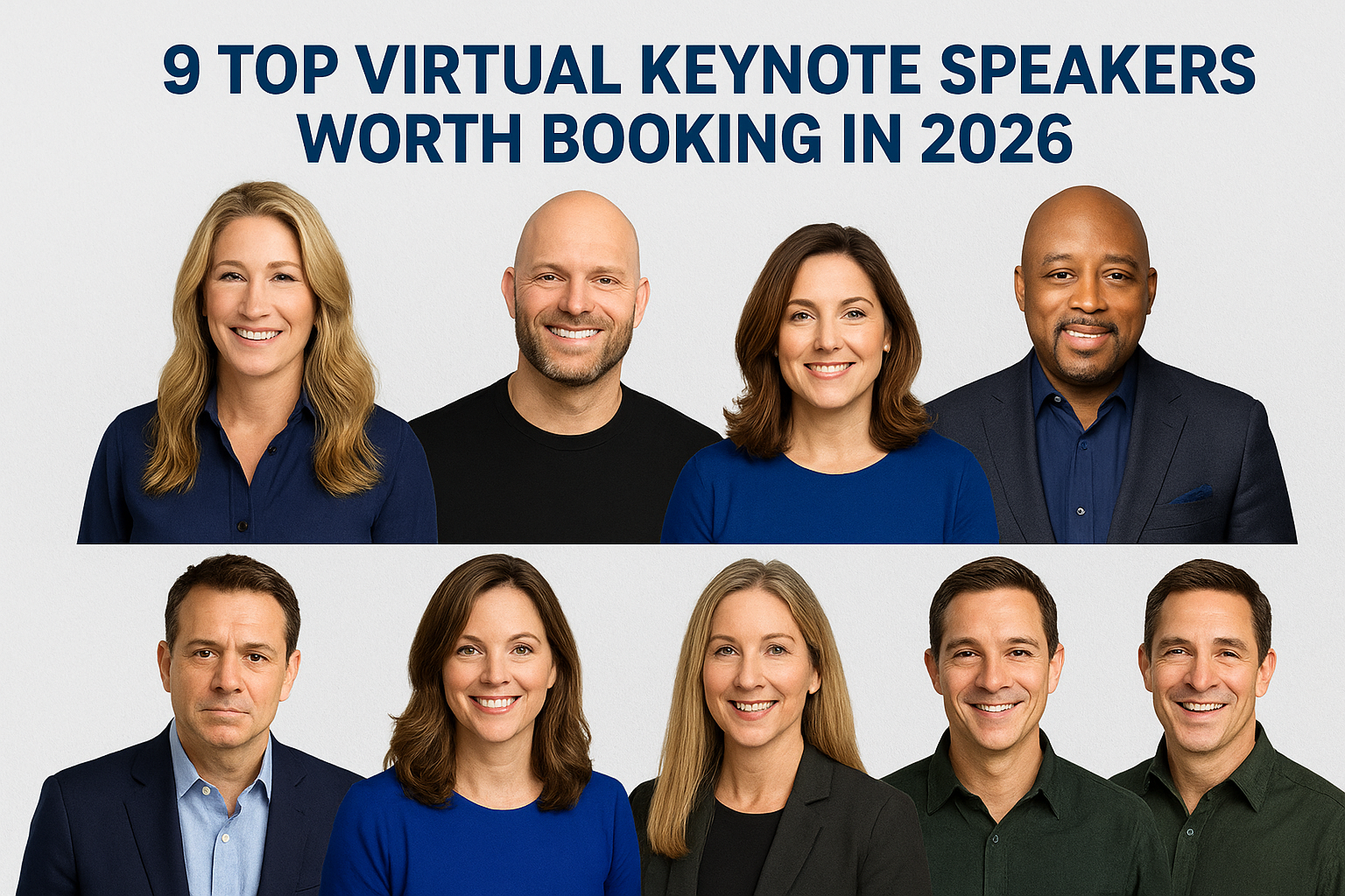 9 Top Virtual Keynote Speakers Worth Booking in 2026