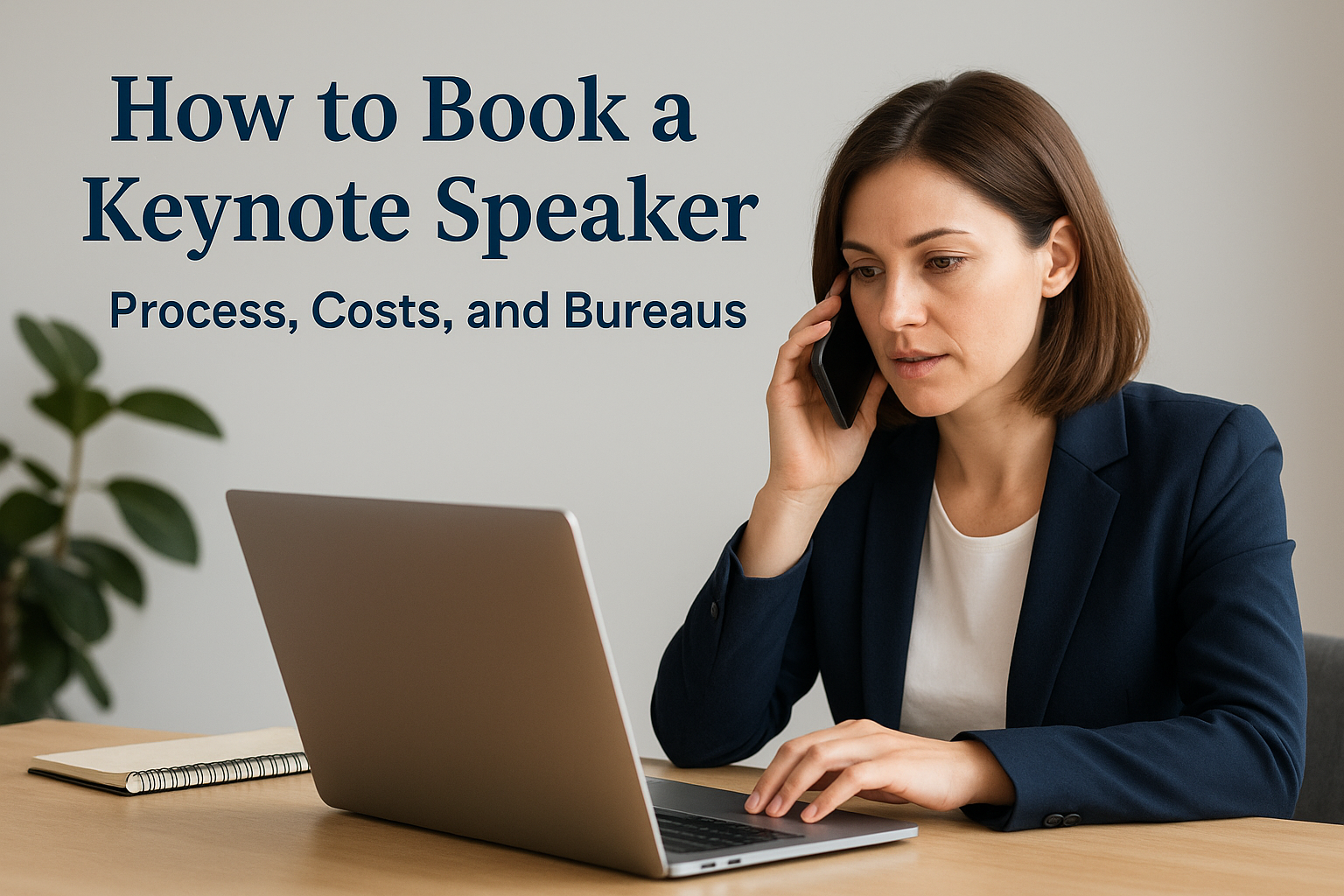 How to Book a Keynote Speaker: Process, Costs, and Bureaus