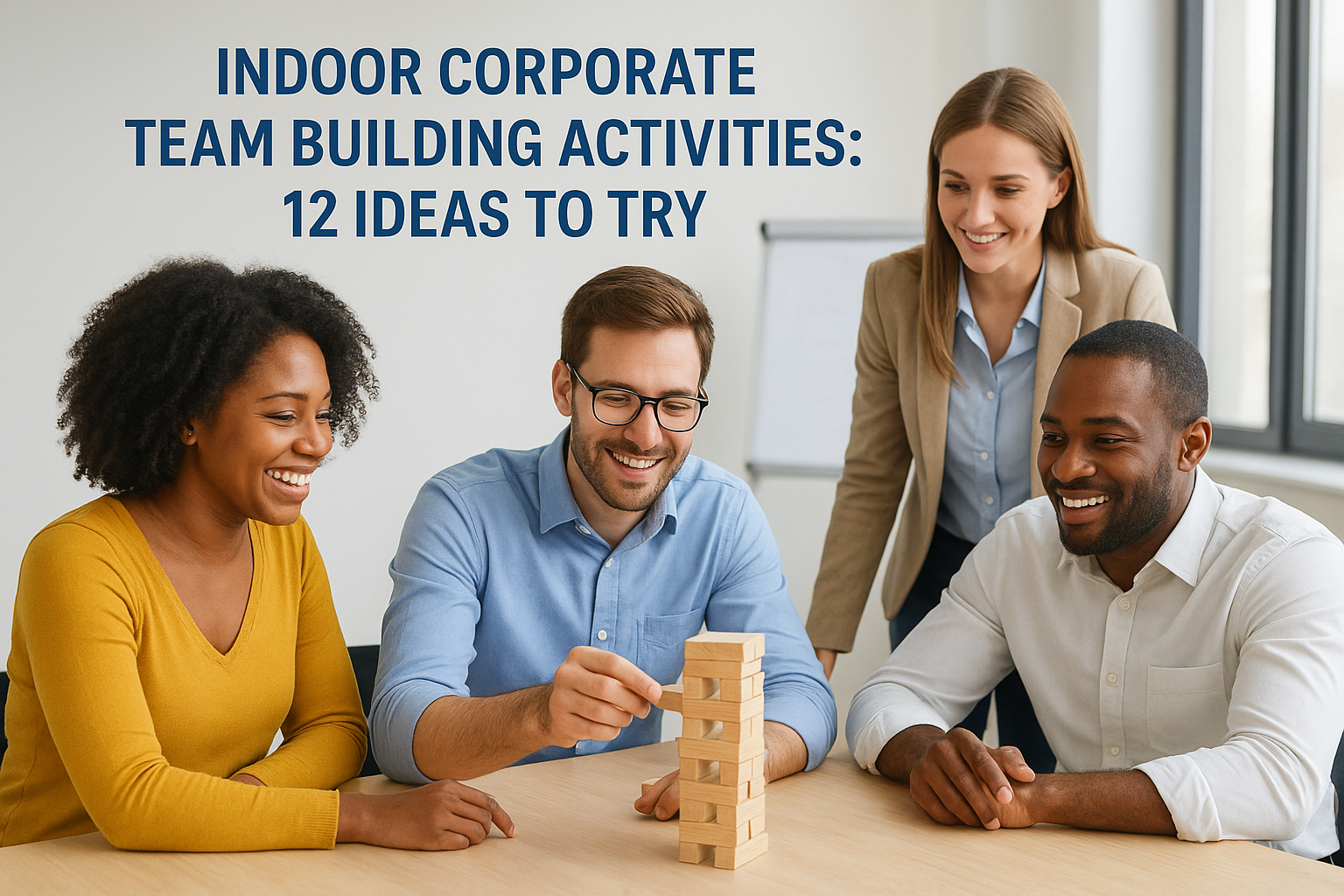 Indoor Corporate Team Building Activities: 12 Ideas to Try