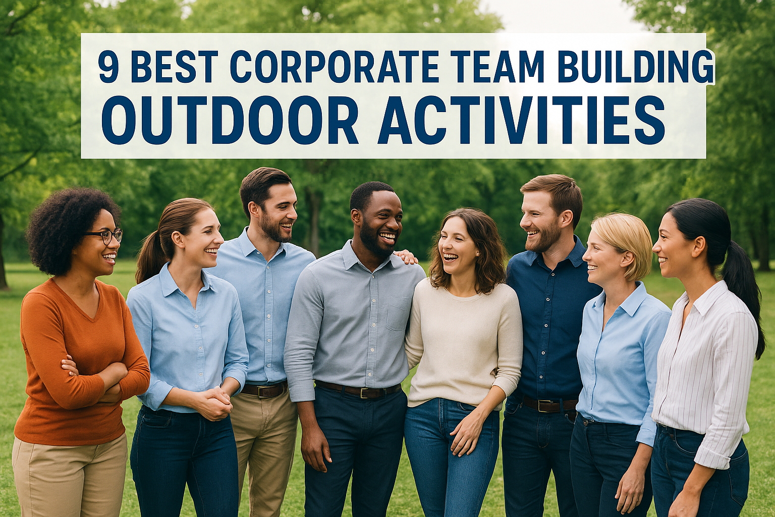 9 Best Corporate Team Building Outdoor Activities
