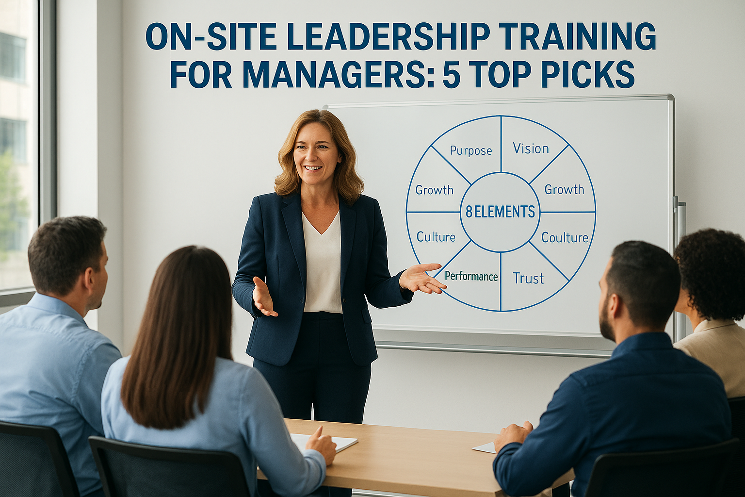On-Site Leadership Training for Managers: 5 Top Picks