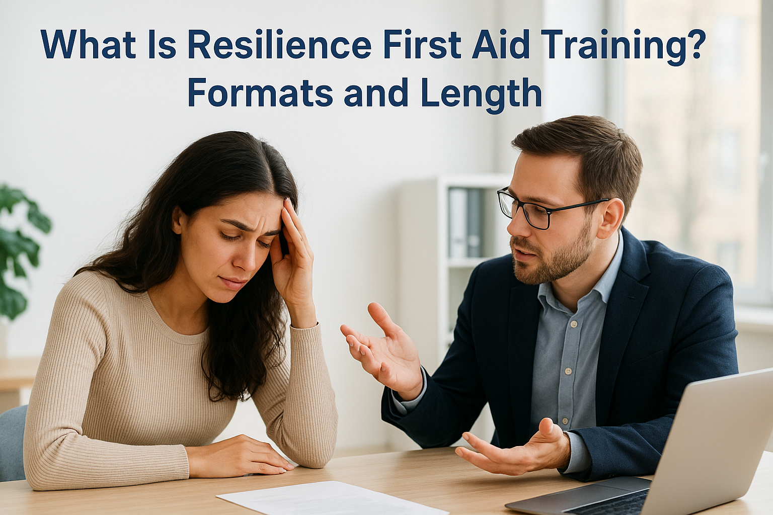 What Is Resilience First Aid Training? Formats and Length
