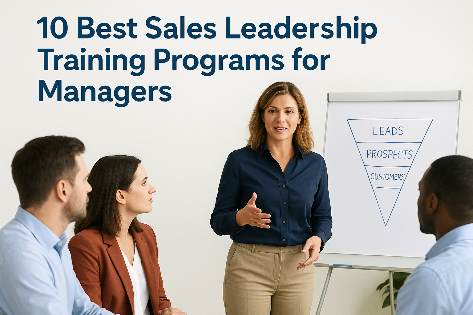 10 Best Sales Leadership Training Programs for Managers
