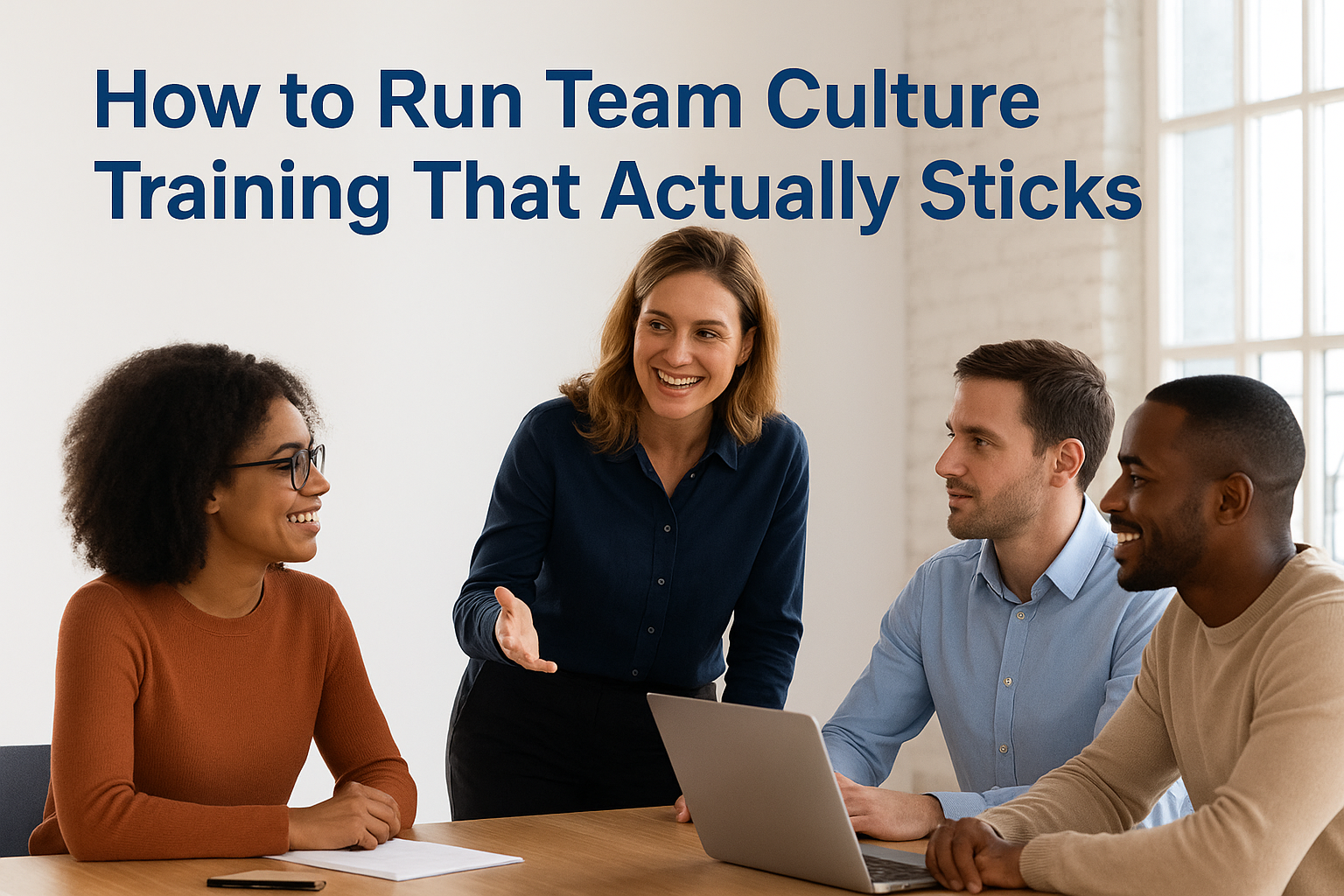 How to Run Team Culture Training That Actually Sticks